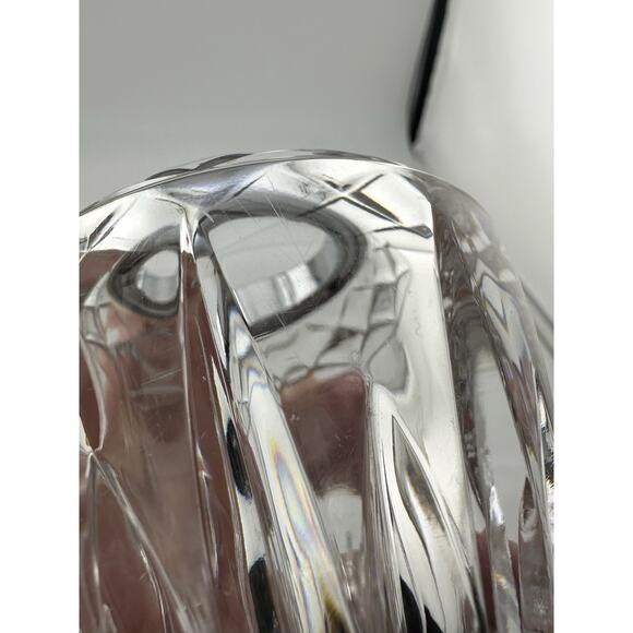 Princess House "Highlights" Cut Crystal Lighter and Toothpick Holder Set 1980s - Picture 11 of 11